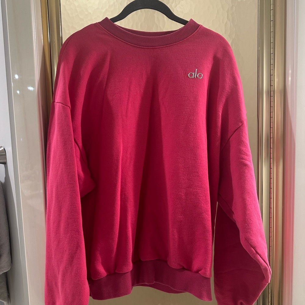 Alo hoodie Vibrant Pink
